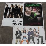 PROMOTIONAL POSTERS - a collection of 7 promotional posters,