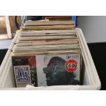 ROCK - Diverse collection of around 70 x LP's.