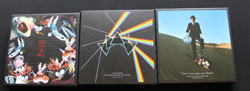 PINK FLOYD - IMMERSION CD SETS - Collection of 3 x limited edition CD box sets released on the Why