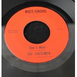 THE CHESSMEN - BIRD TRAIN/SHE'S MINE - A rare release on Riot-Chous (877T-3164).