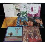 THE ROLLING STONES - Collection of 8 x later issue LP's, 5 x EP's and 9 x original 7" singles.