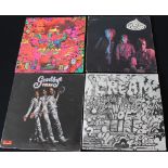 CREAM - Collection of 4 x early pressing LP's.