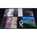 PROG - Great well presented collection of  10 x LP's to include Pink Floyd (x6),
