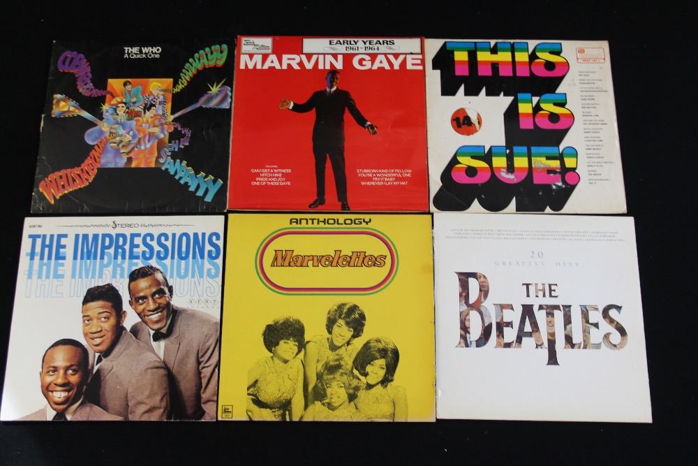 ROCK/SOUL - Intriguing bundle of 6 x LP's.