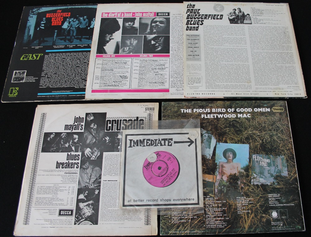 BLUES ROCK - Collection of 9 x LP's and 1 x 7" single. - Image 2 of 2