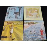 GENESIS - Collection of 4 x 1st pressing LP's.