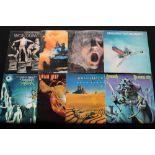 NAZARETH/BUDGIE/URIAH HEEP - Hard Rockin'(!) collection of 17 x original title LP's.