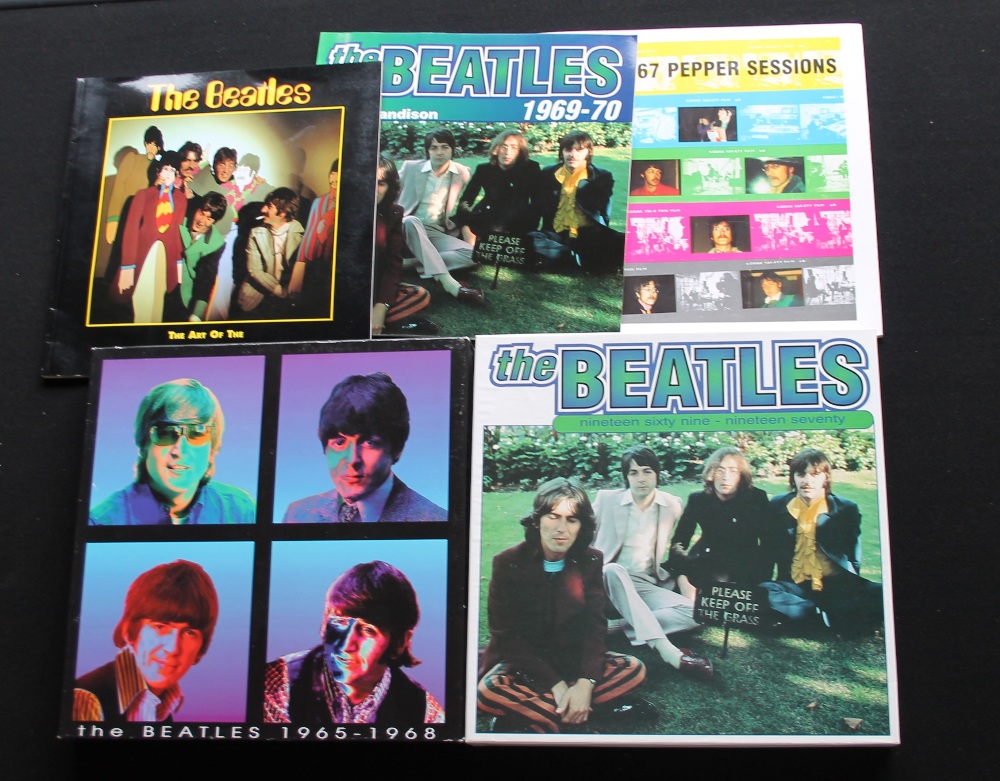 THE BEATLES - UFO - A collection of 2 x box sets and 3 x books.