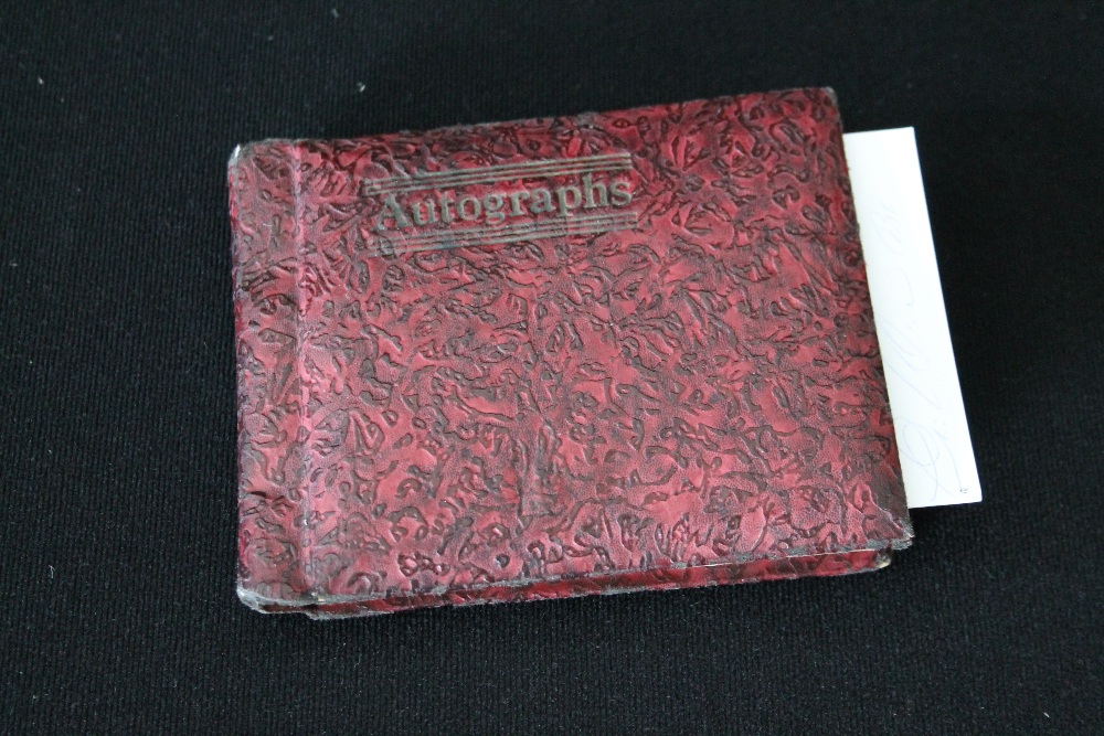 AUTOGRAPH BOOK - a collection of stars s