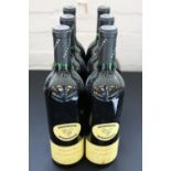 RED WINE - 6 BOTTLES OF 1991 Petaluma Co