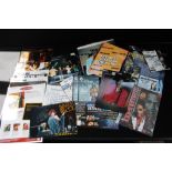 SIGNED MEMORABILIA - a collection of approximately 110 signed posters and photographs to include
