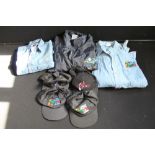 ERIC CLAPTON - a selection of 7 pieces of Eric Clapton memorabilia to include 2 x denim shirts (M/L