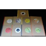 ASSORTED PROMOS - Nice bundle of 9 x promotional 7" singles.