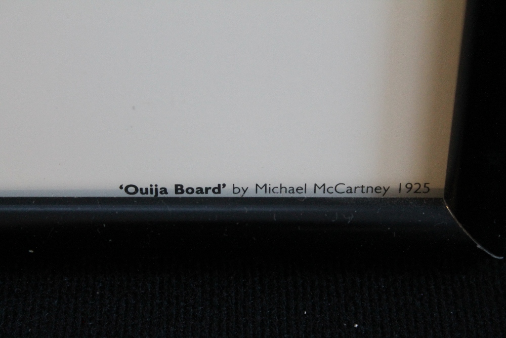 MIKE MCCARTNEY - a glass framed exhibition poster for Michael McCartney's The Photographers' - Image 3 of 3