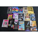 THEATRE CARDS - a collection of 16 musical theatre cards and promo posters to include Imagine 1992,