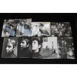 ERIC BURDON & THE ANIMALS - a selection of 9 photographs (7 stamped George Tremlett Ltd ) and 2
