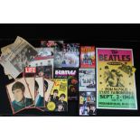 THE BEATLES - a collection of The Beatles memorabilia to include an Indianapolis Fairgrounds