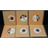 ELVIS COSTELLO PROMOS - Pack of 6 x demonstration 7" singles.