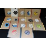 NEW WAVE PROMOS - Great collection of 17 x promo 7" singles.