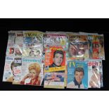 POP MAGAZINES - a selection of 25 scarce USA pop and film magazines from 1958-1960,