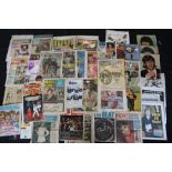 NEWSPAPERS AND MAGAZINES - a selection of 54 original newspapers,