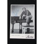 JERRY LEE LEWIS - a promotional Star-Club, Hamburg photograph of Jerry Lee Lewis signed,