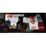 ERIC CLAPTON -  a selection of Eric Clapton t-shirts and baseball caps from his earlier tours and