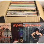 ROCK/POP - Large and diverse collection of over 100 x LP's and 12" singles.