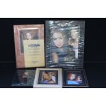 BUFFY THE VAMPIRE SLAYER - a collection of Buffy the Vampire Slayer framed and mounted pictures to