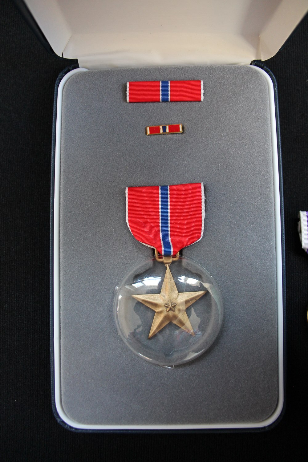 US MEDALS - to include an American Purple Heart and a Bronze Star awarded to John E Yerkey (boxed). - Image 2 of 2