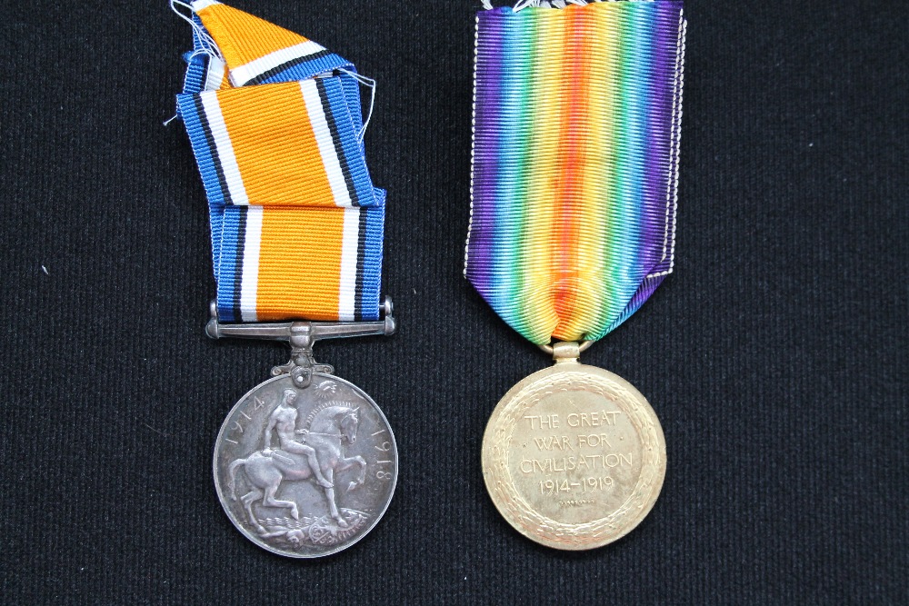 MEDALS - BRITISH WAR MEDAL AND VICTORY PAIR - awarded to K-37300  Stoker 1st Class E. E. G. - Image 2 of 2