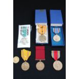 US WWII MEDALS - US Navy - American Theatre Campaign Medal (boxed),