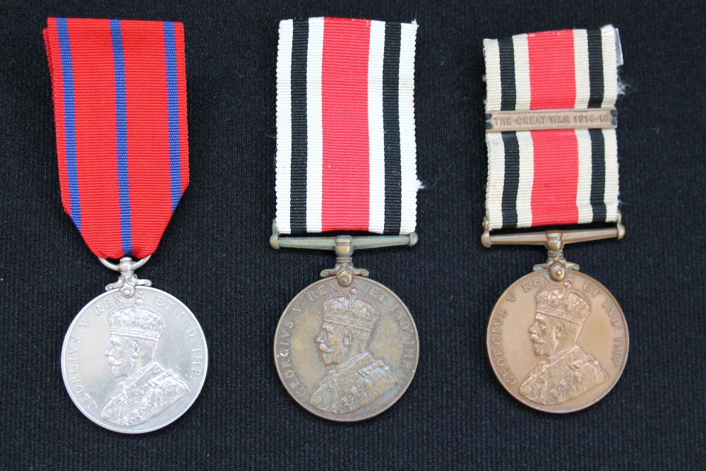 MEDALS - 2 George V Faithful Service medals,