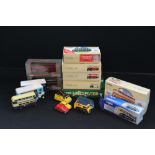 CORGI BUSES - a collection of boxed and loose Corgi Classics to include 9 boxed Corgi die cast