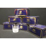 THOMAS WEBB CRYSTAL - a set of twelve cut glass O.F.