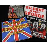 GILBERT & GEORGE - a collection of 2 books to include Jack Freak Pictures 2008 (signed) and Major