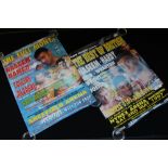 BOXING POSTERS - a collection of 52 promotional boxing posters to include 2 large and 20 medium for