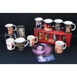 BUFFY THE VAMPIRE SLAYER -  a collection of Buffy the Vampire Slayer related glass and ceramics to