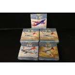 CORGI AEROPLANES/AIRPLANES - THUNDER IN THE SKIES - a selection of 5 packaged The Aviation Archive