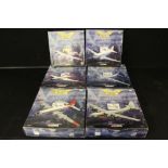 CORGI AEROPLANES/AIRPLANES - MILITARY - a selection of 6 packaged The Aviation Archive Military