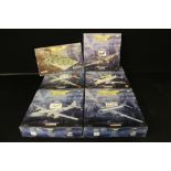 CORGI AEROPLANES/AIRPLANES - MILITARY - a selection of 5 packaged The Aviation Archive Military