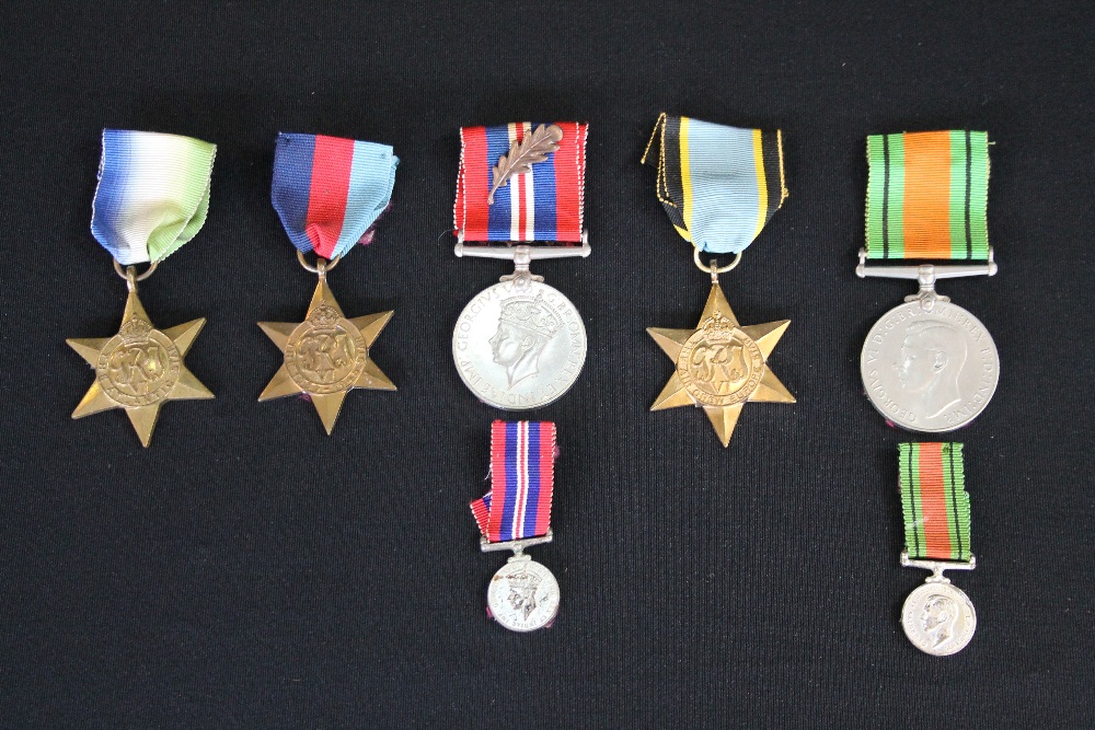 SECOND WORLD WAR MEDALS - a collection of seven WWII medals to include the Aircrew Europe Star