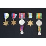 SECOND WORLD WAR MEDALS - a collection of seven WWII medals to include the Aircrew Europe Star