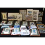 MOTOR RACING AUTOGRAPHS AND PICTURES - a collection of motor racing memorabilia to include a pink