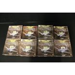 CORGI AEROPLANES/AIRPLANES - FRONTIER AIRLINERS - a collection of 8 packaged The Aviation Archive