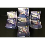 CORGI AEROPLANES/AIRPLANES - JET FIGHTER POWER - a selection of 7 packaged Jet Fighter Power Corgi