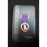 US MEDALS - to include an American Purple Heart and a Meritorious Service medal boxed.