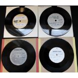 ACETATES - Interesting pack of 4 x 7" acetates.