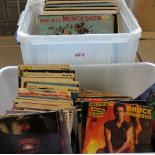 MIXED GENRE - Eclectic large collection of around 100 x 7" singles and 40 x LP's.