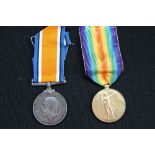 MEDALS - BRITISH WAR MEDAL AND VICTORY P